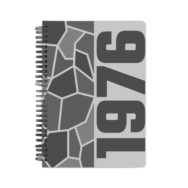 1976 Year Notebook (Melange Grey)