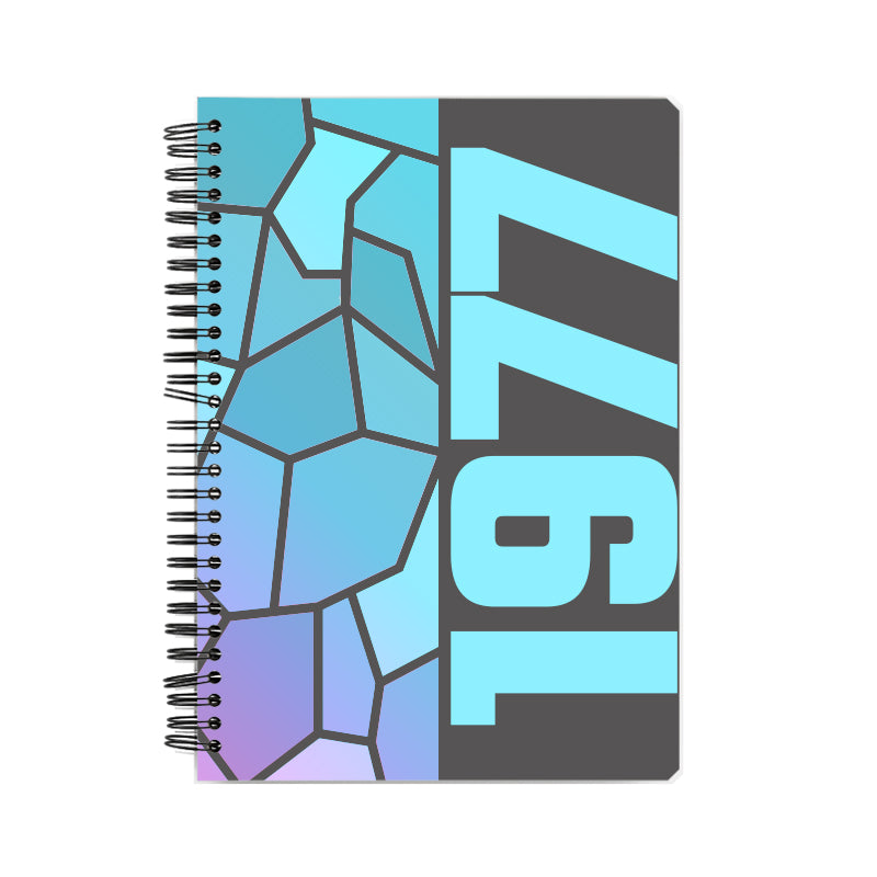 1977 Year Notebook (Charcoal Grey)