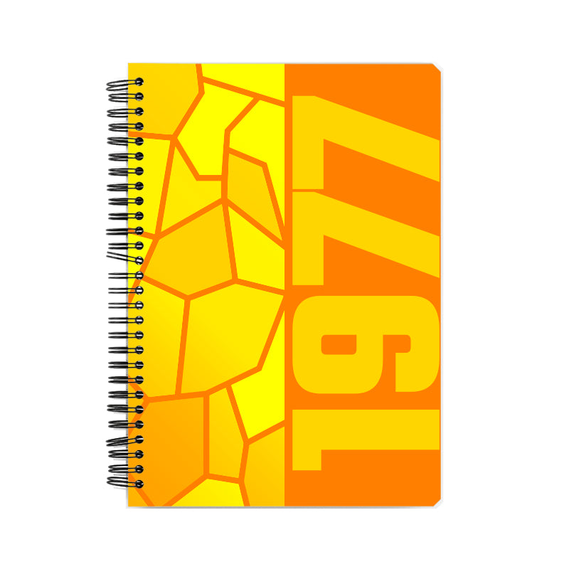 1977 Year Notebook (Orange)