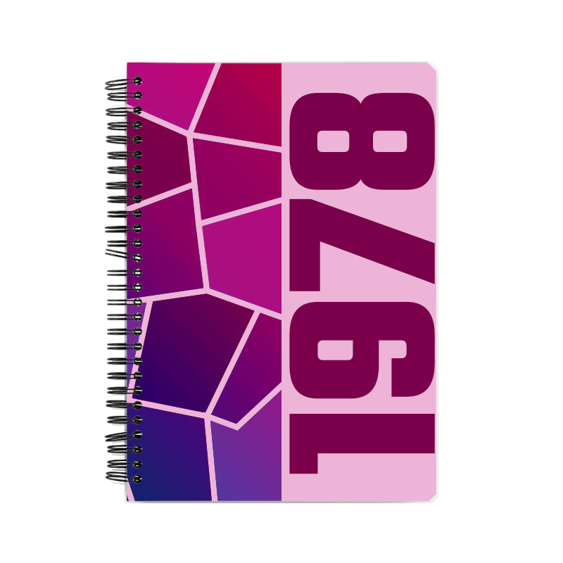 1978 Year Notebook (Light Pink)