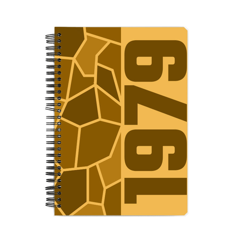 1979 Year Notebook (Golden Yellow)