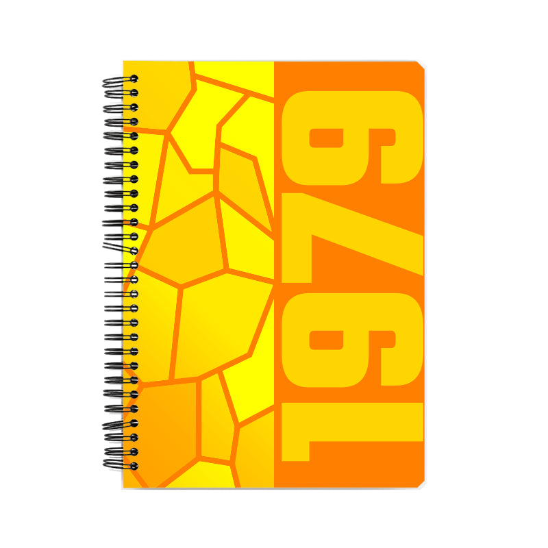 1979 Year Notebook (Orange)