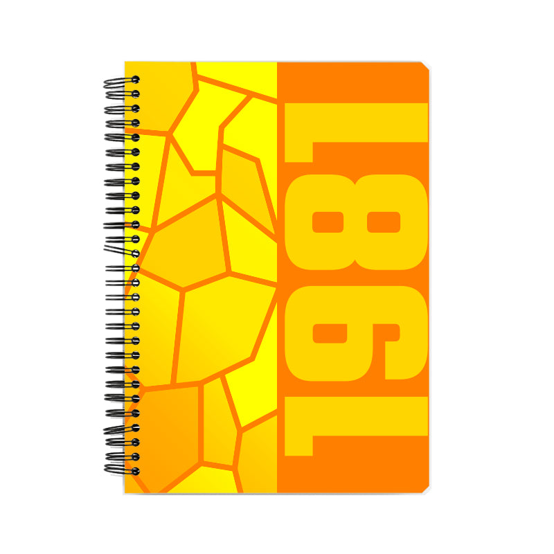 1981 Year Notebook (Orange)