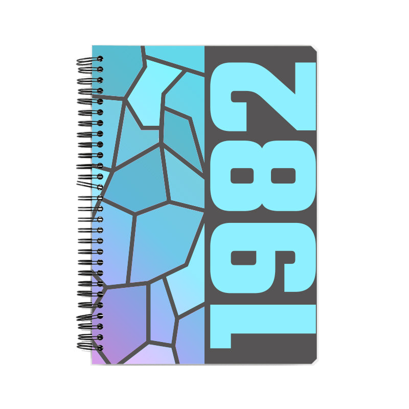1982 Year Notebook (Charcoal Grey)