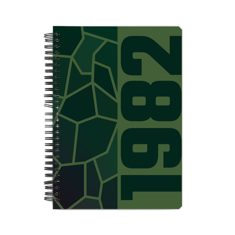 1982 Year Notebook (Olive Green)