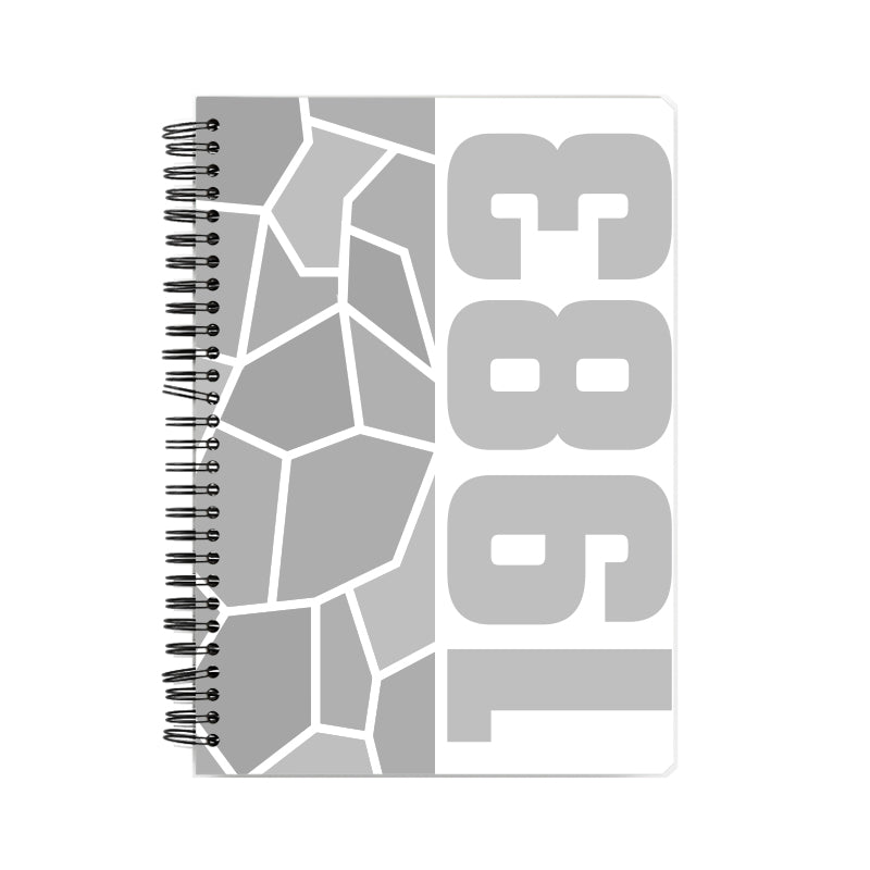 1983 Year Notebook (White)