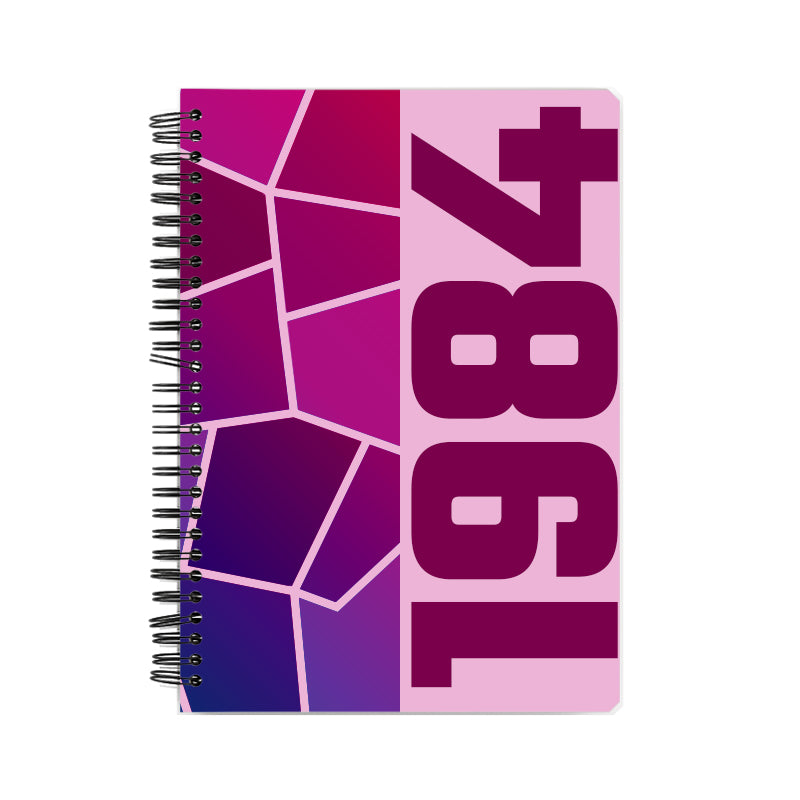 1984 Year Notebook (Light Pink)