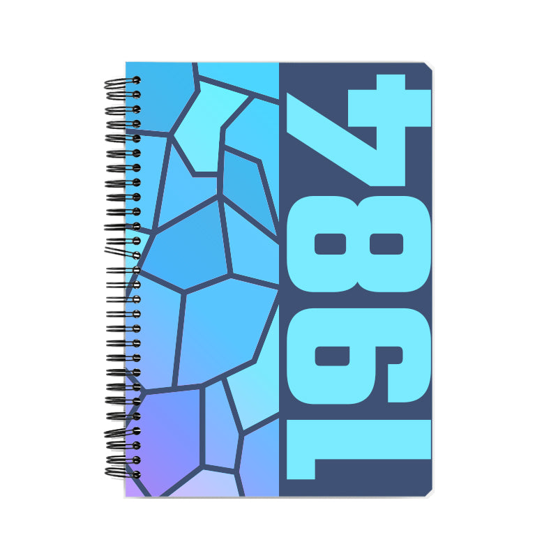 1984 Year Notebook (Navy Blue)