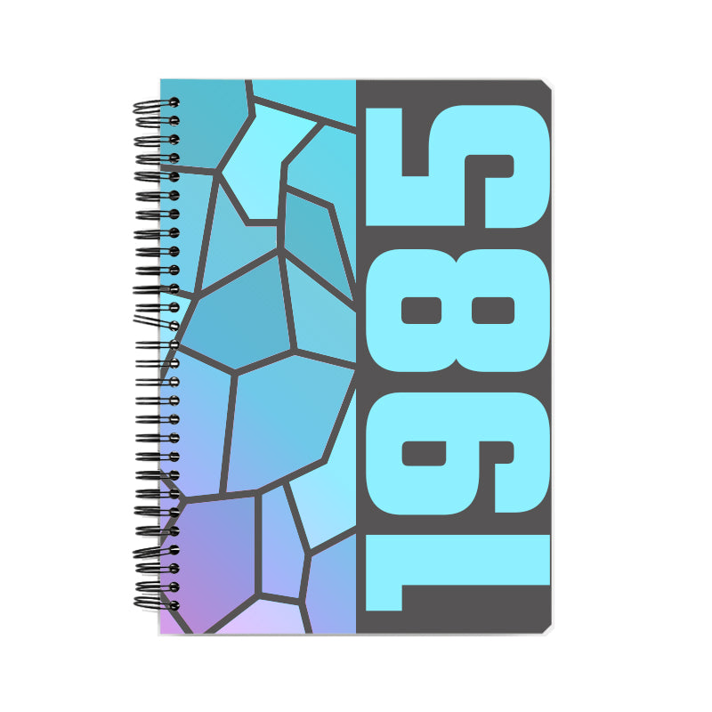 1985 Year Notebook (Charcoal Grey)