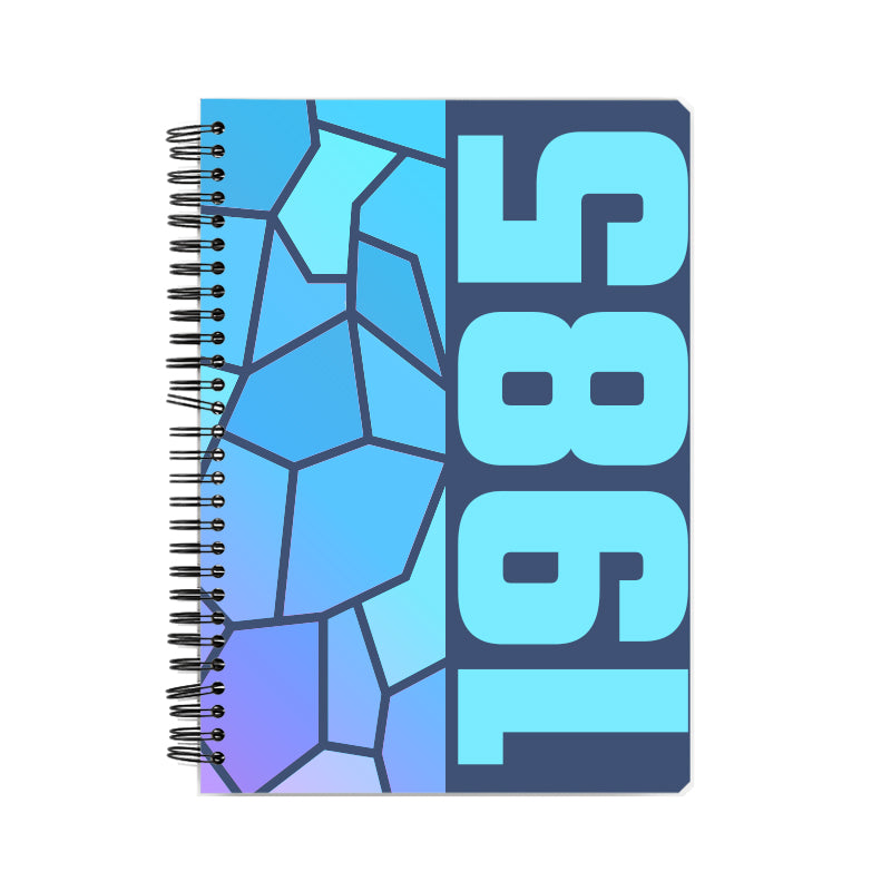 1985 Year Notebook (Navy Blue)
