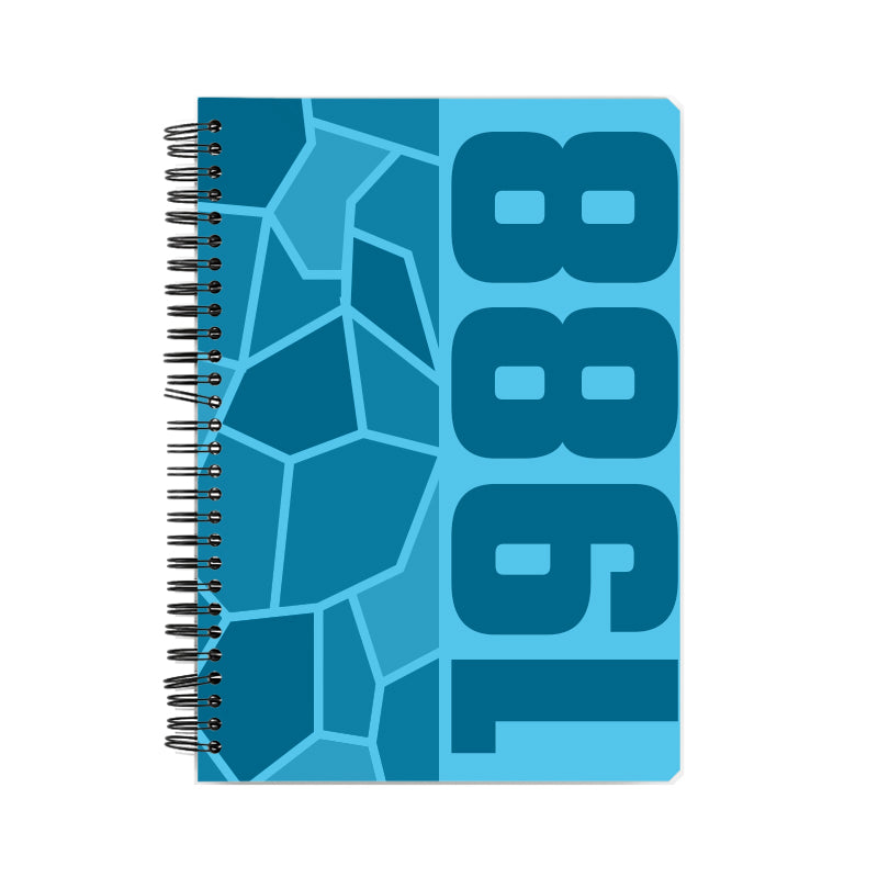 1988 Year Notebook (Sky Blue)