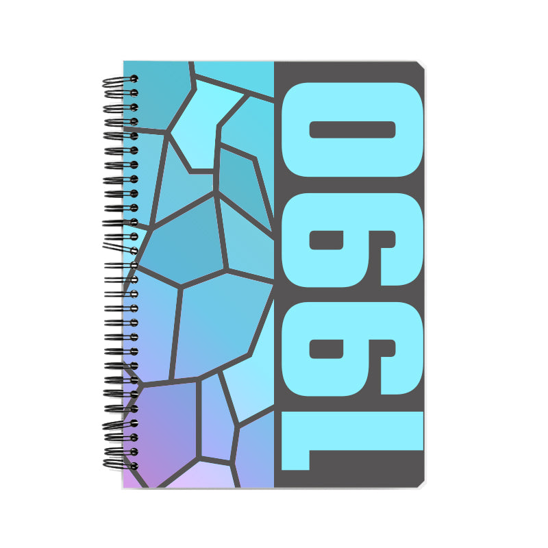 1990 Year Notebook (Charcoal Grey)