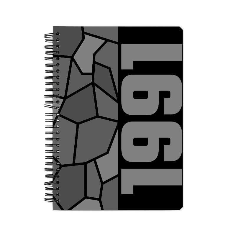 1991 Year Notebook (Black)