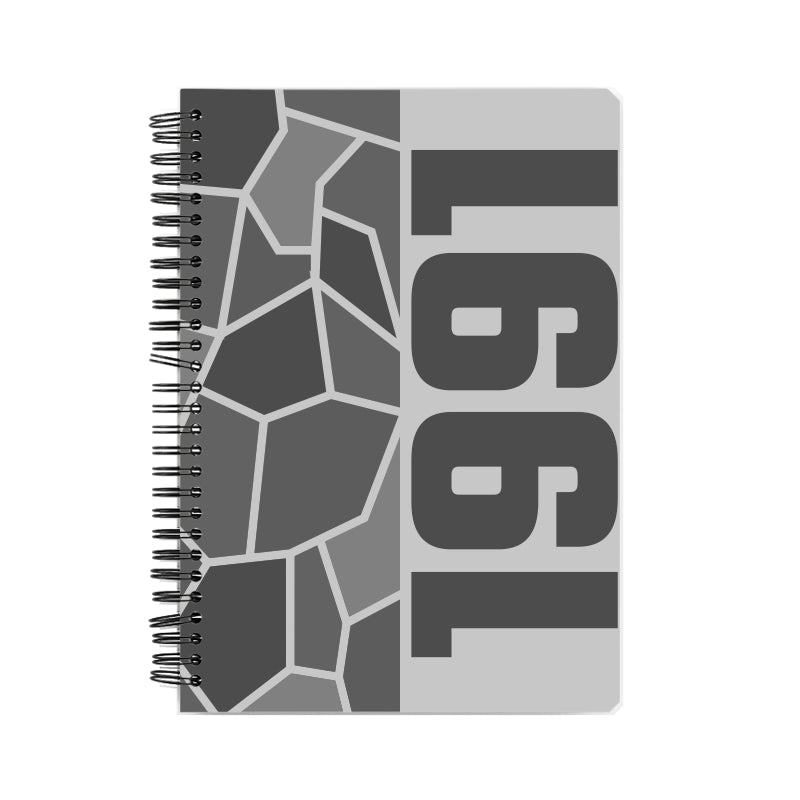 1991 Year Notebook (Melange Grey)