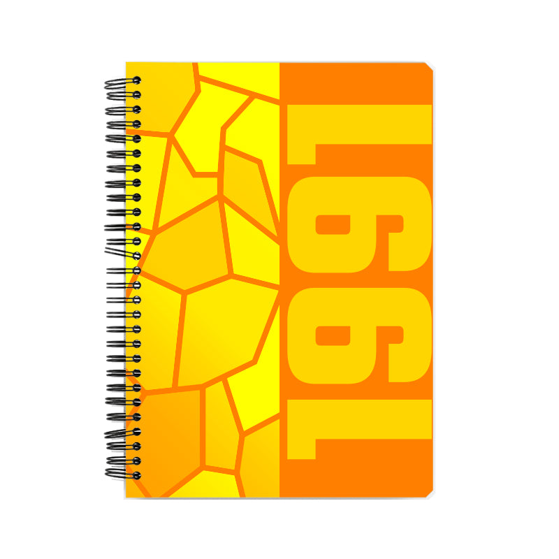 1991 Year Notebook (Orange)