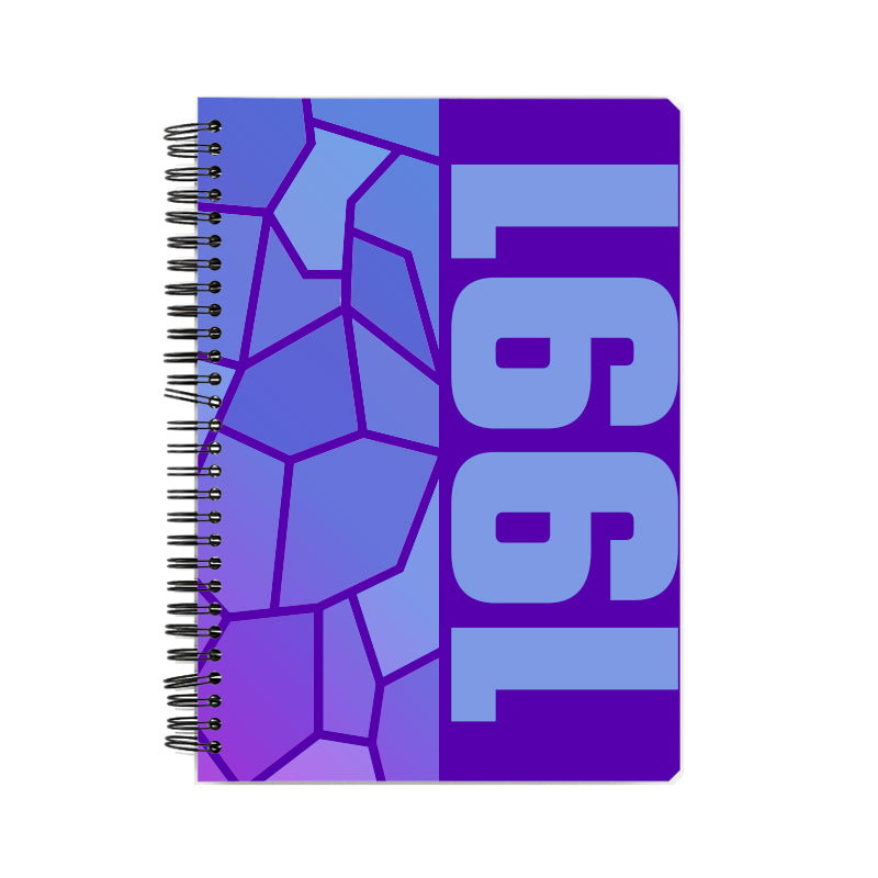 1991 Year Notebook (Purple)