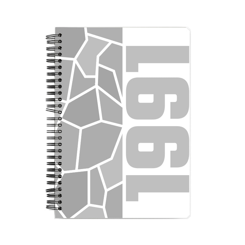 1991 Year Notebook (White)