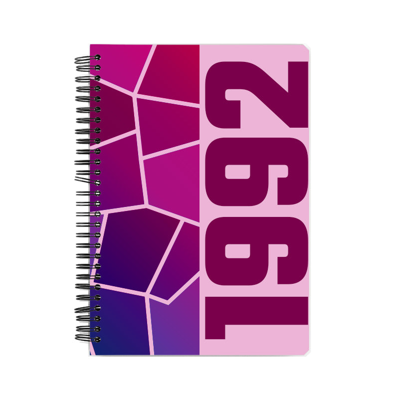 1992 Year Notebook (Light Pink)