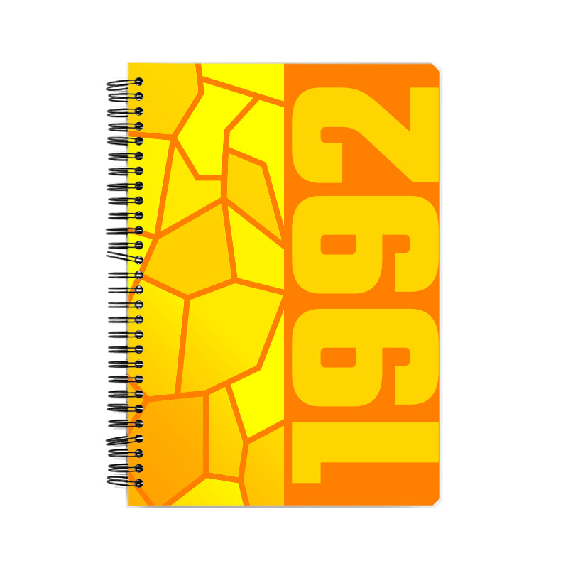 1992 Year Notebook (Orange)