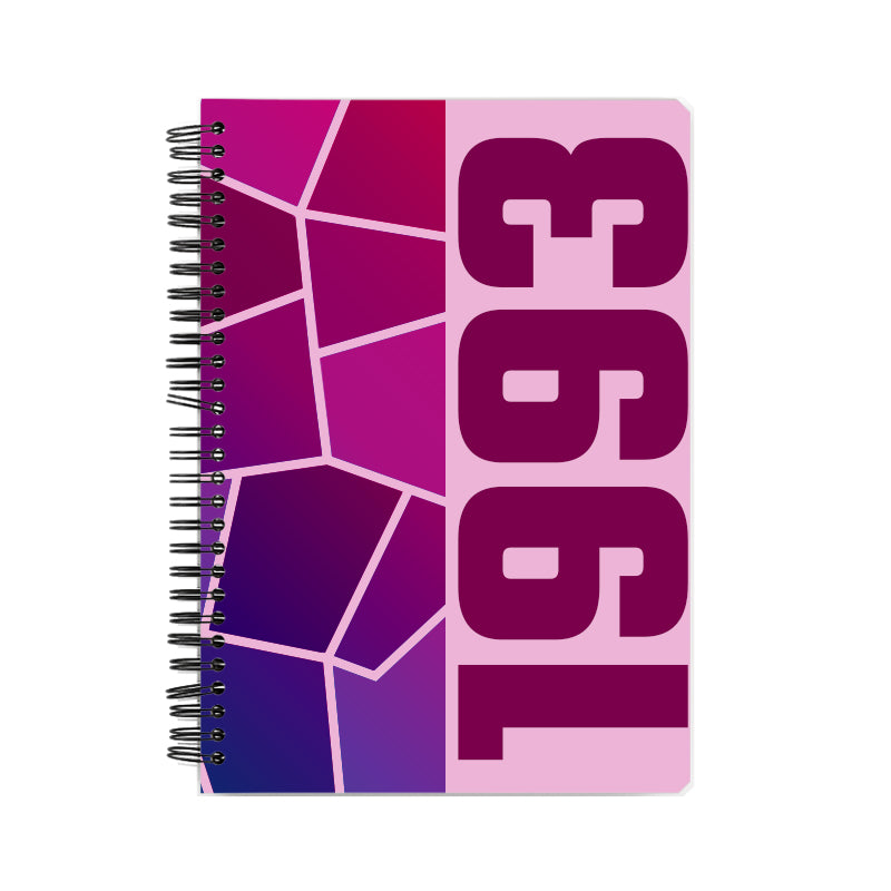 1993 Year Notebook (Light Pink)