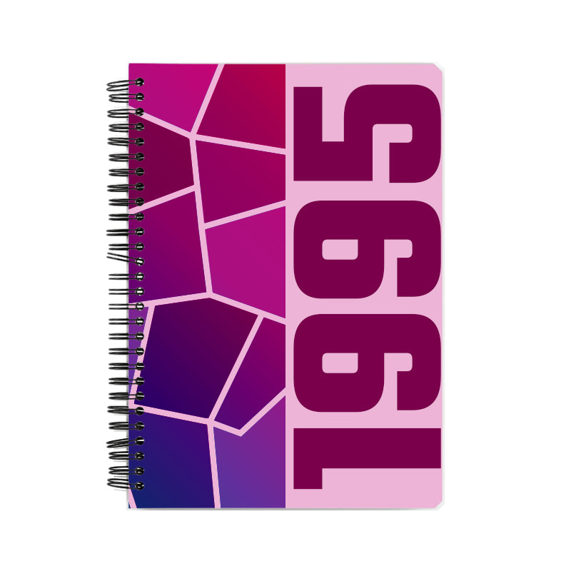 1995 Year Notebook (Light Pink)