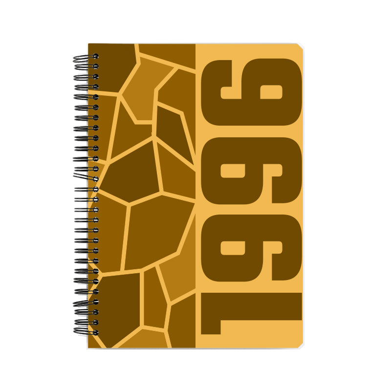 1996 Year Notebook (Golden Yellow)