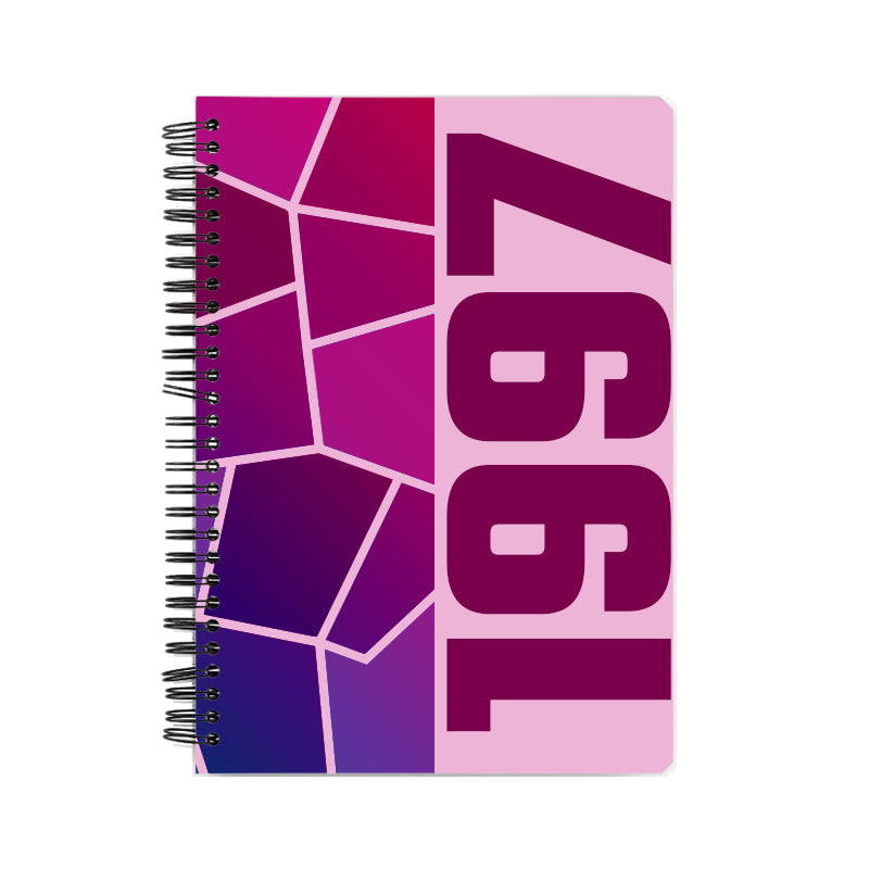 1997 Year Notebook (Light Pink)