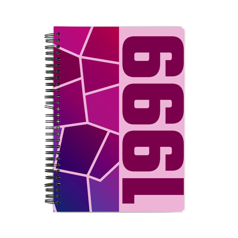 1999 Year Notebook (Light Pink)