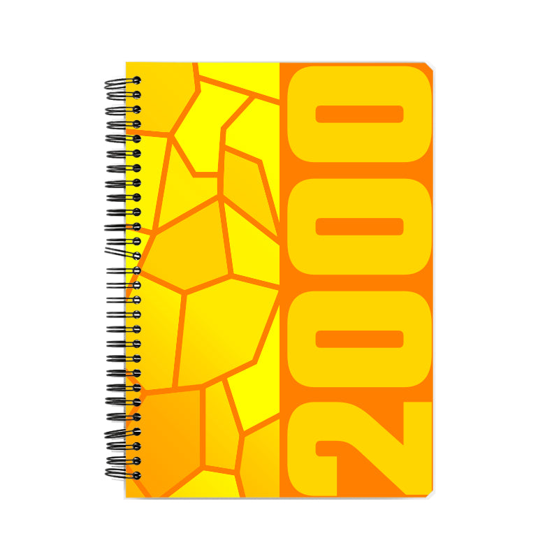 2000 Year Notebook (Orange)