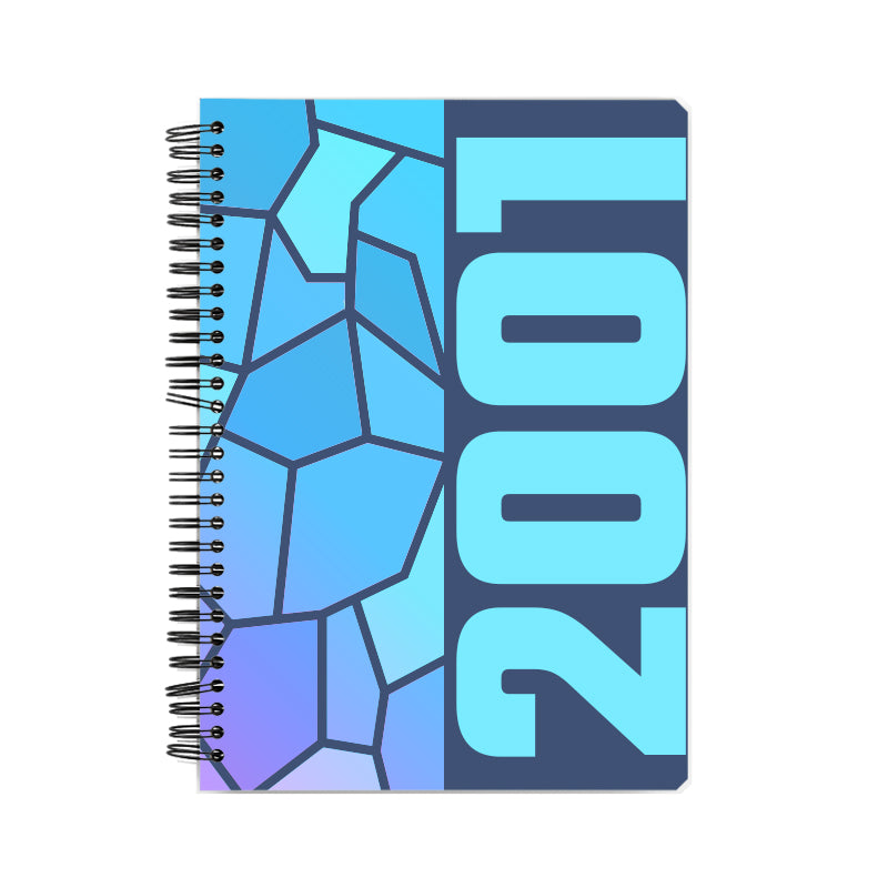 2001 Year Notebook (Navy Blue)
