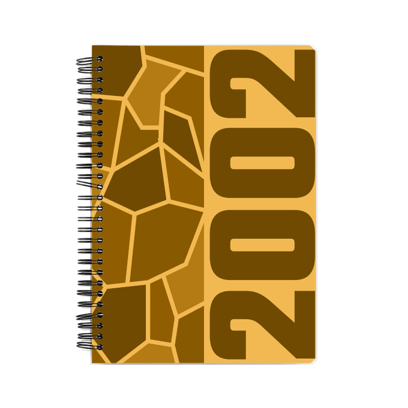 2002 Year Notebook (Golden Yellow)