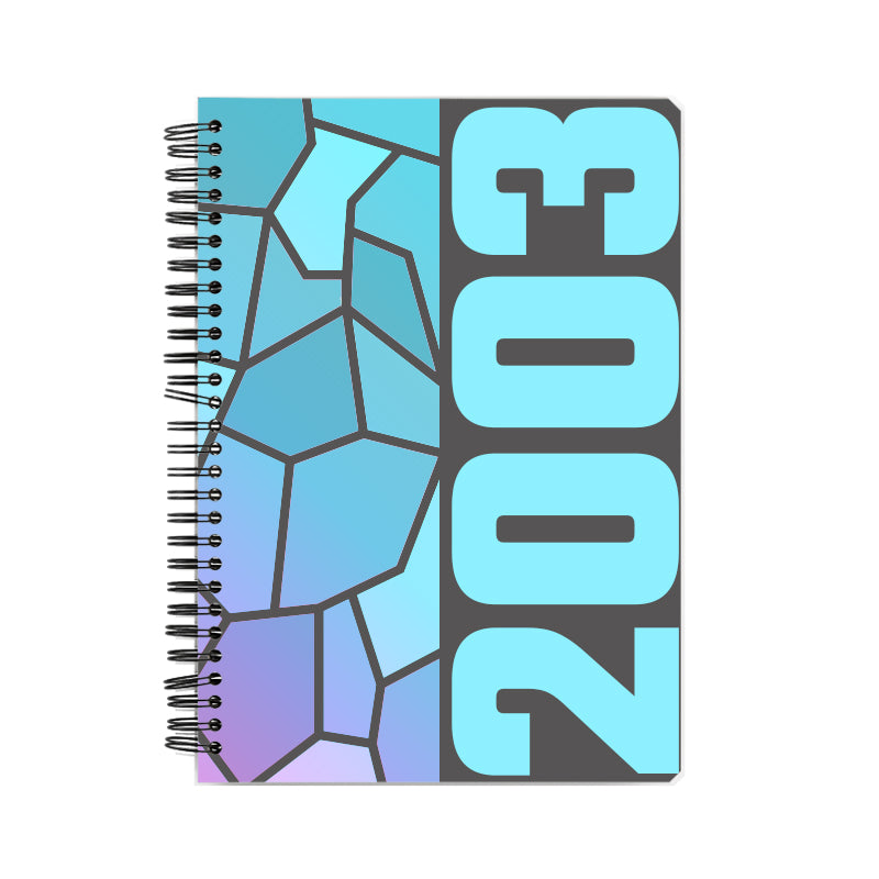 2003 Year Notebook (Charcoal Grey)