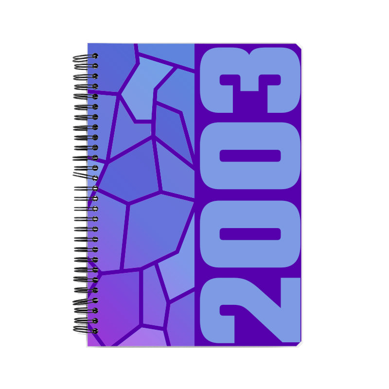 2003 Year Notebook (Purple)
