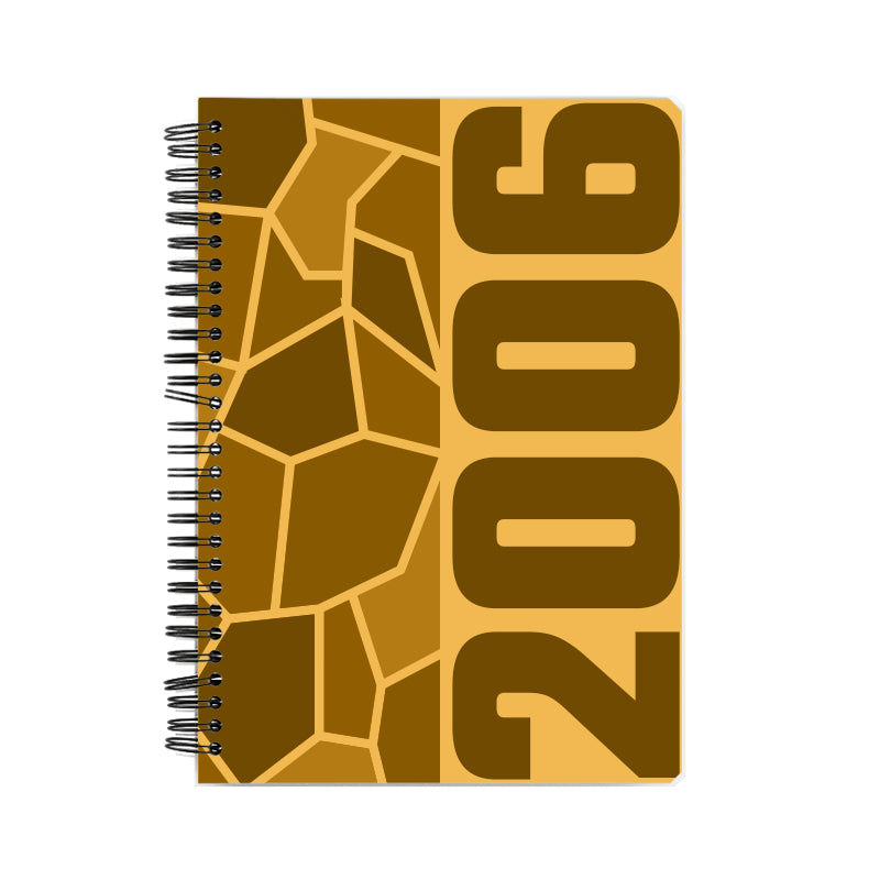 2006 Year Notebook (Golden Yellow)