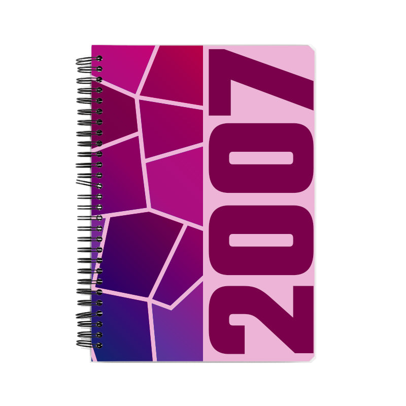 2007 Year Notebook (Light Pink)
