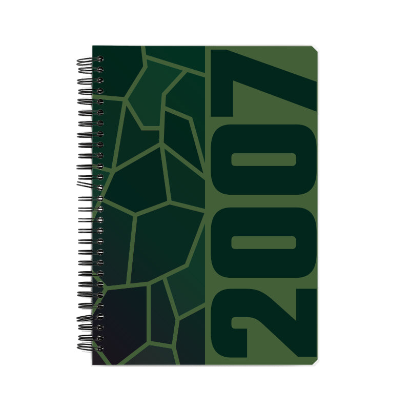 2007 Year Notebook (Olive Green)