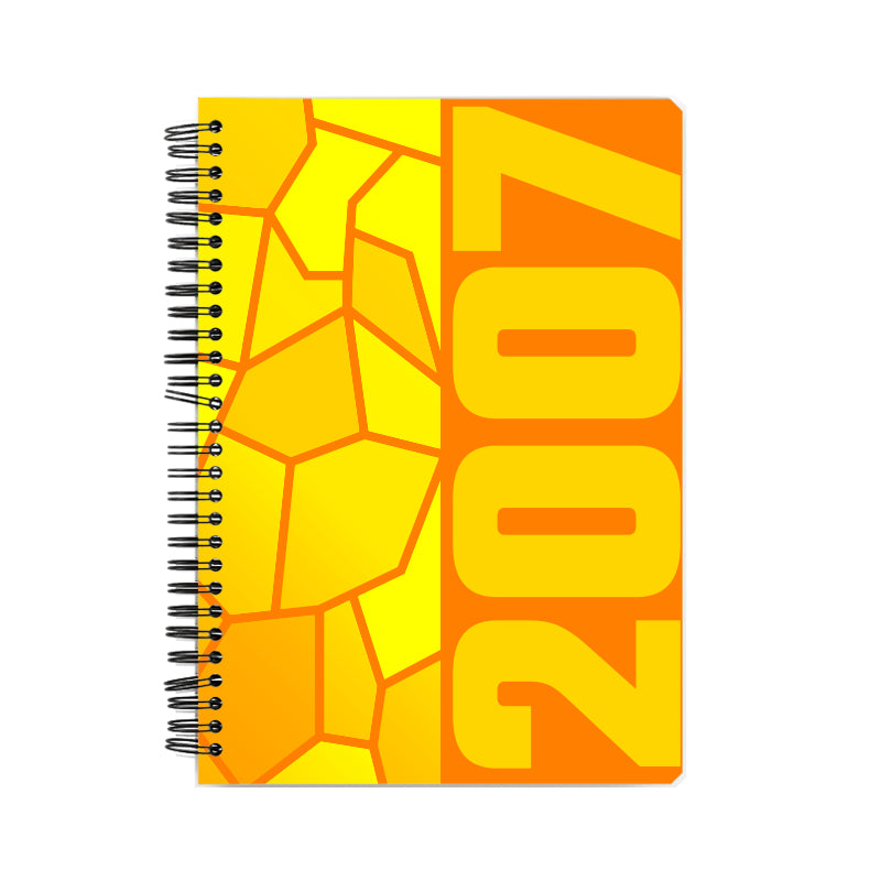 2007 Year Notebook (Orange)