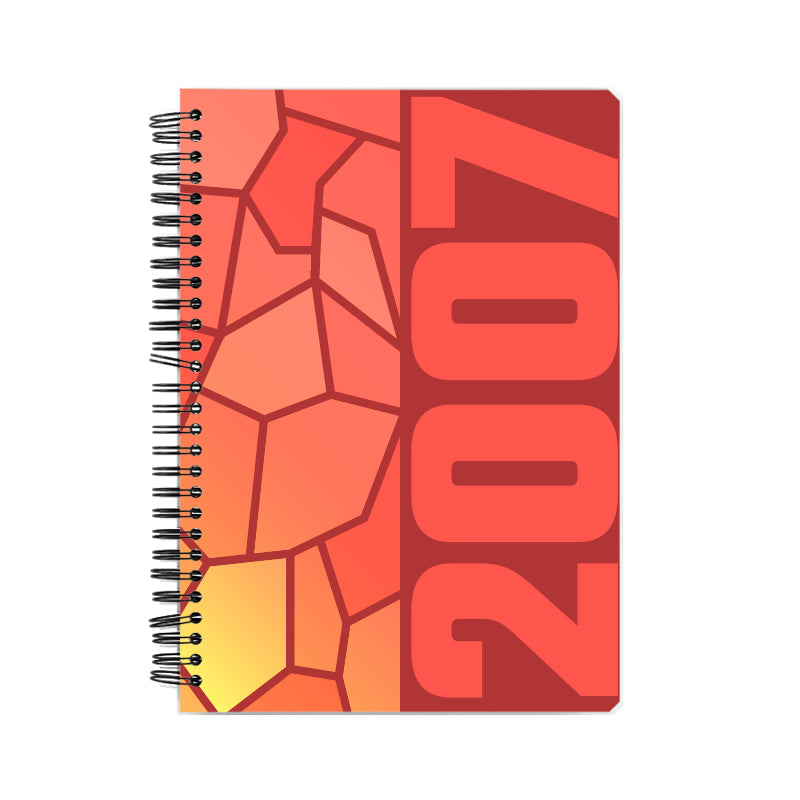 2007 Year Notebook (Red)