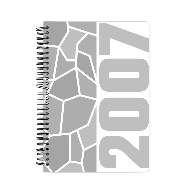 2007 Year Notebook (White)