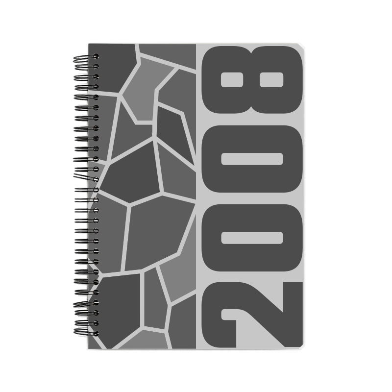 2008 Year Notebook (Melange Grey)
