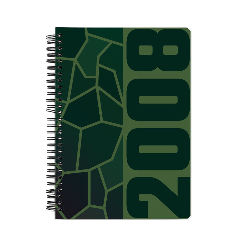 2008 Year Notebook (Olive Green)