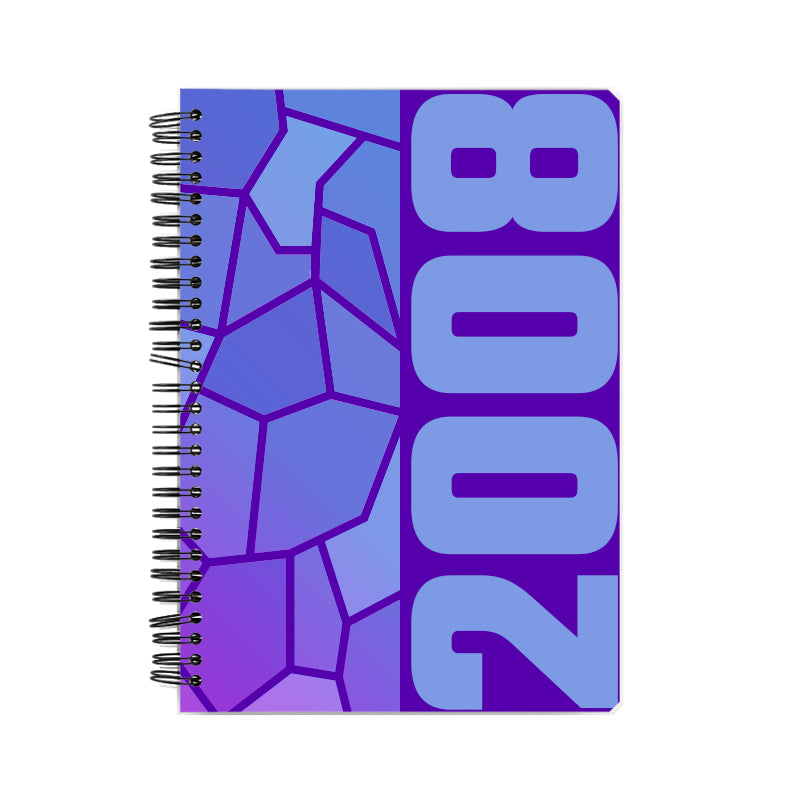 2008 Year Notebook (Purple)