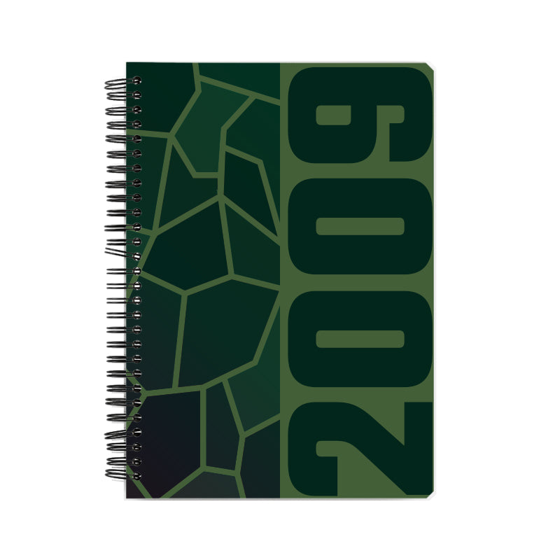 2009 Year Notebook (Olive Green)