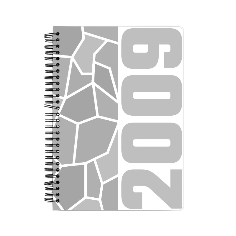 2009 Year Notebook (White)