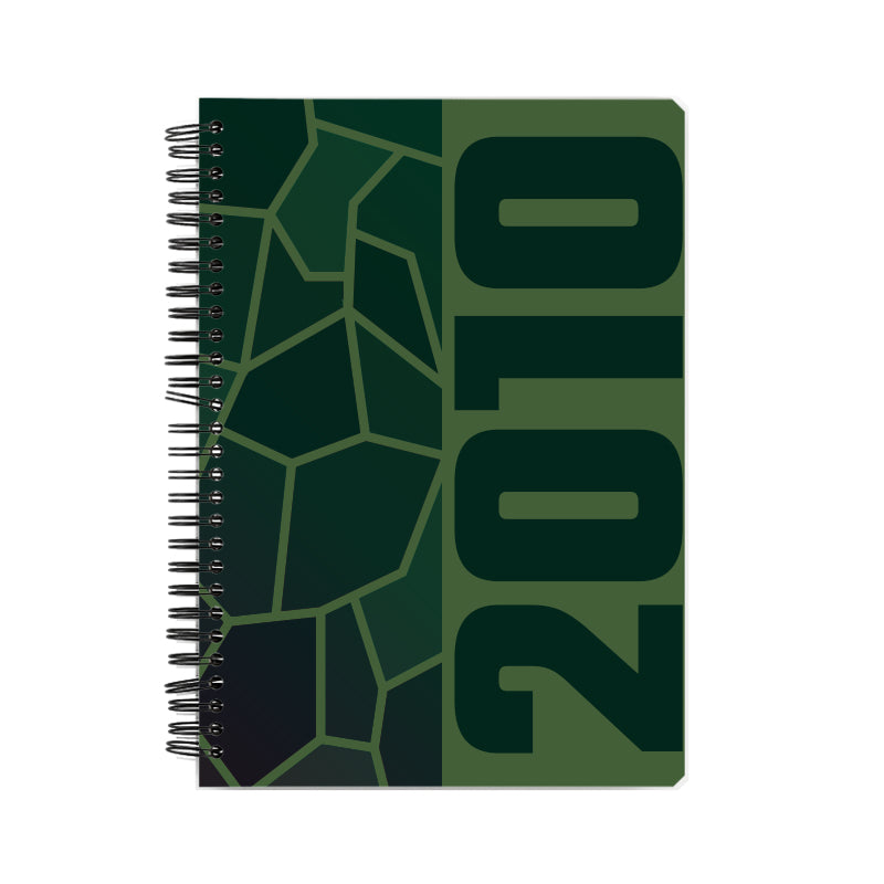 2010 Year Notebook (Olive Green)