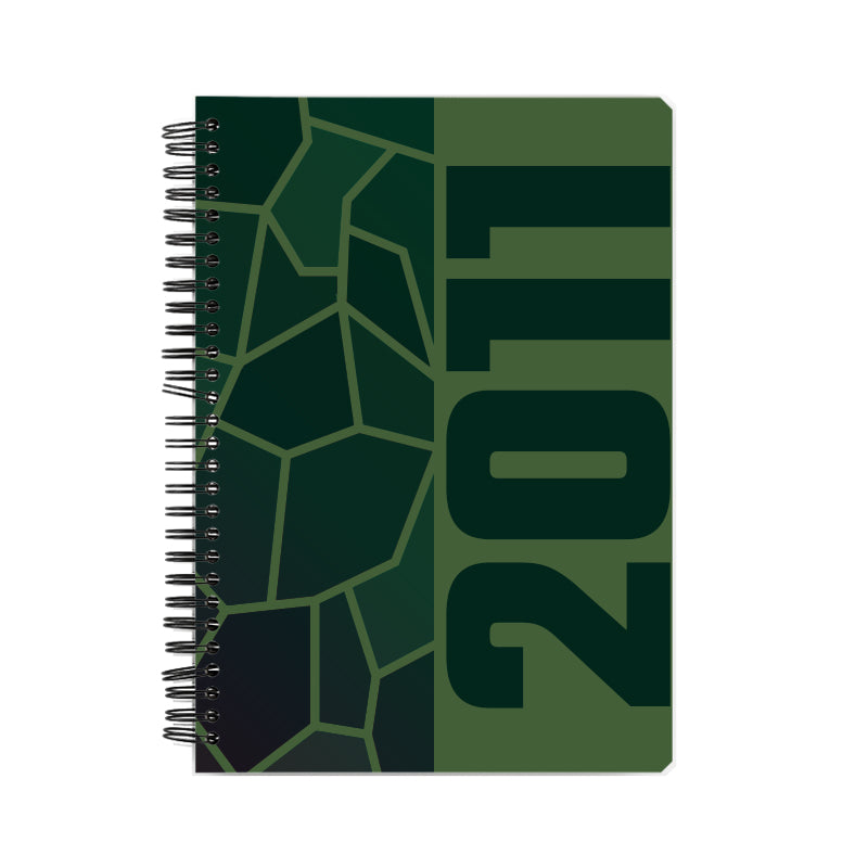 2011 Year Notebook (Olive Green)