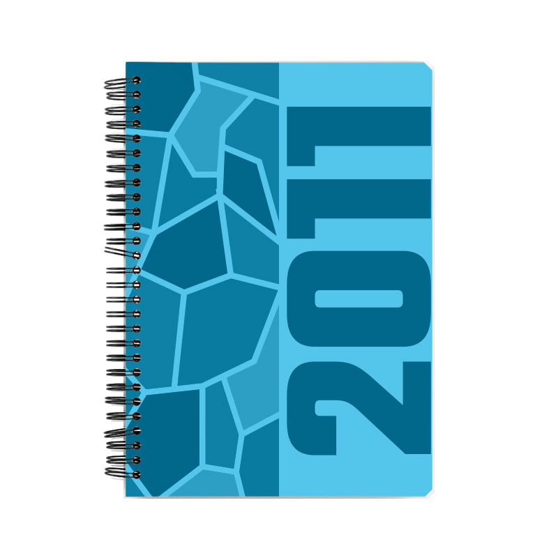 2011 Year Notebook (Sky Blue)