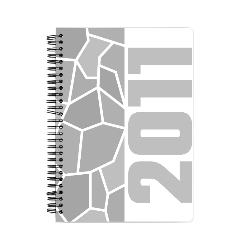 2011 Year Notebook (White)