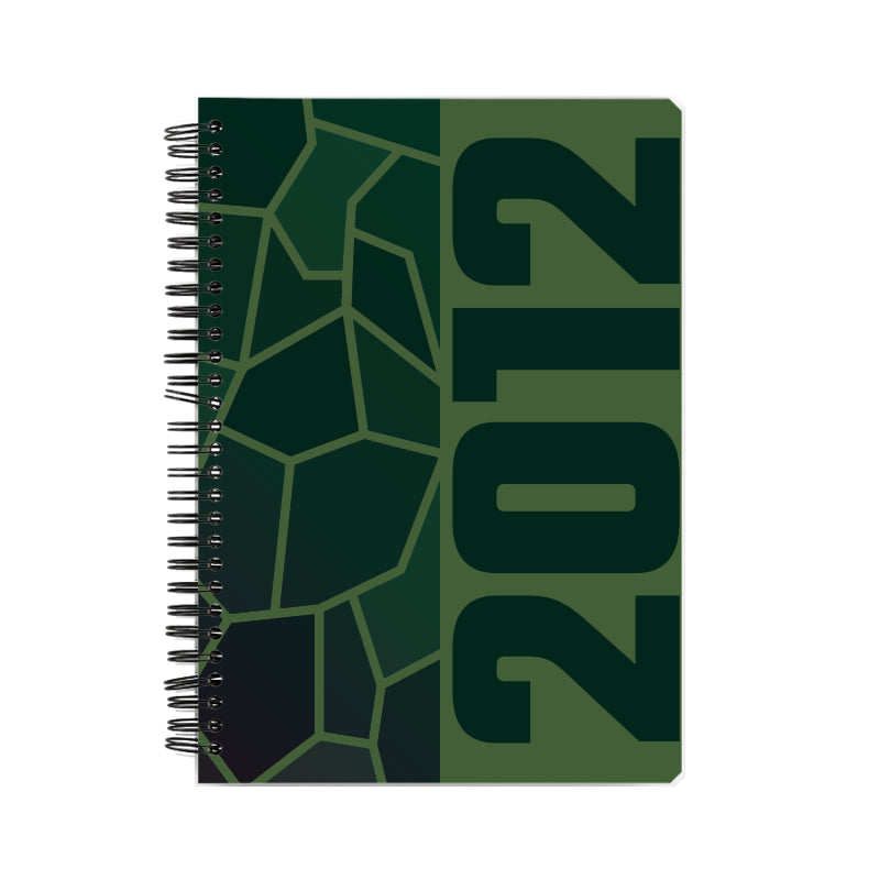 2012 Year Notebook (Olive Green)