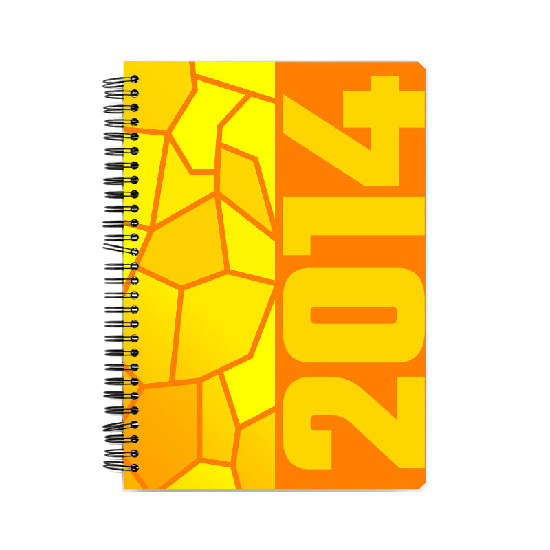 2014 Year Notebook (Orange)